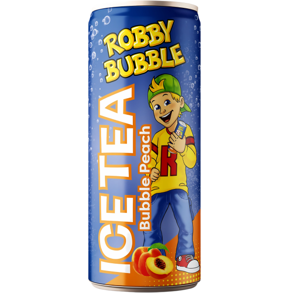 ROBBY BUBBLE - Ice Tea Bubble Peach 250ml